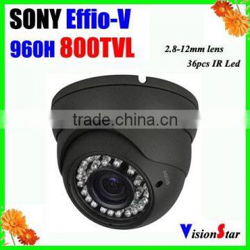 Varifocal Sony 2.8-12mm Camera Lens Super WDR Function 36pcs Led IR-Cut Video Camera CCD Chip Security Camera Systems photo-2