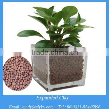 Soilless lightweight expanded clay pebble for garden