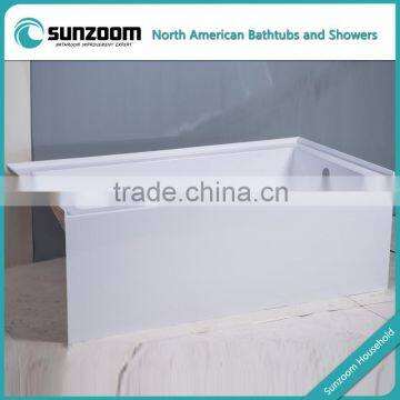 SUNZOOM UPC/cUPC certified bathtub price,plastic bathtub for adult,corner bathtub