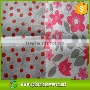 Waterproof and Custom design printed nonwoven fabric, wholesale printed pp nonwoven fabric material for face mask                        
                                                                                Supplier's Choice