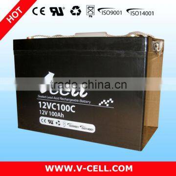 Gel Battery for Solar/Wind Power 12VC100C Solar battery