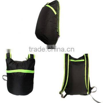 Professional lightweight zipper backpack china factory water resistant