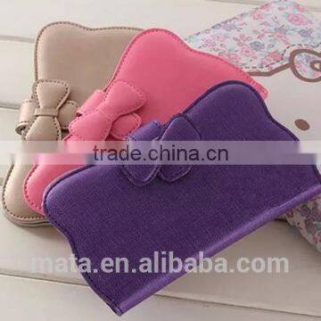 Top Grade Lovely Leather Case With Wallet Style Leather Case For Sony z5 photo-6