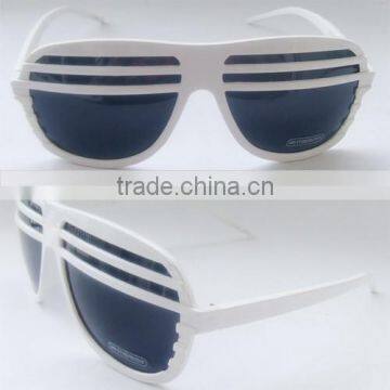 Promotional Shutter Shades Sunglasses Mirrored Lens Sunglasses