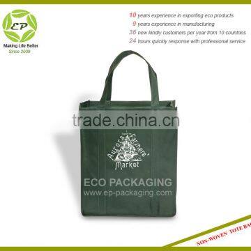 Large Reusable Hand Washable Nonwoven Shopping Recyclable Bag