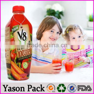 Yasonpack Hot sale label maker plastic bottle shrink label