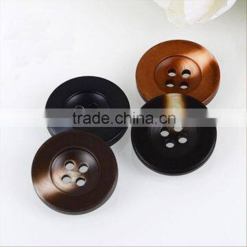 Fashion Imitation Wood polyester Button for Garment accessories