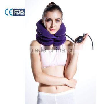 as seen as on tv air neck traction ,inflatable cervical collar,air cervical traction with CE/FDA