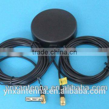 Wholesale GPS+GSM Antenna with Big Magnet in the Base 5m Cable Length