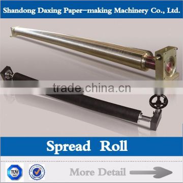 Bowed roll / Spreader roll / Banana roll / Wrinkle removing roll