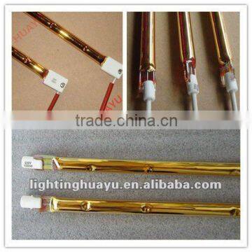 Gold Coating carbon fiber heater lamp