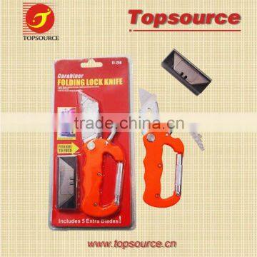 Multifunctional folding knife with LED
