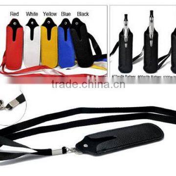 EGO Necklace Yard Leather Bag for E Cigarette Convenient & Long Life E CIGARETTE LIFE