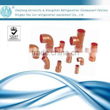 Different copper fittings for refigeration parts