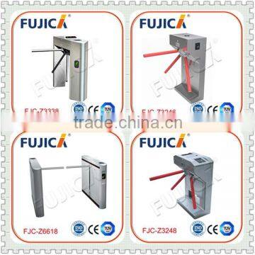 HOT!! SS304 Three Arm Drop Turnstiles for Card Swipe Door Entry Systems photo-5