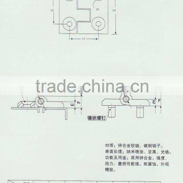 JL226 Zinc Alloy Cabinet Door Hinge photo-4