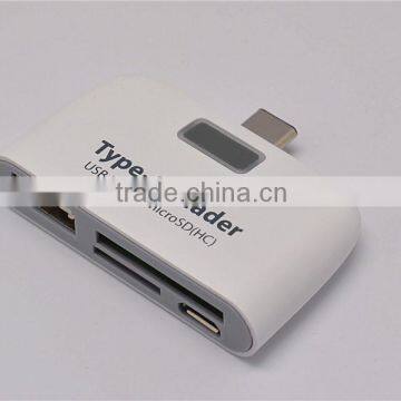 USB 3.1 Type C SD TF Card Reader USB HUB