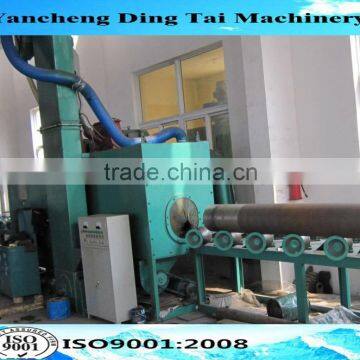 Steel pipe shot blasting machine/steel shot blasting machine for rust cleaning