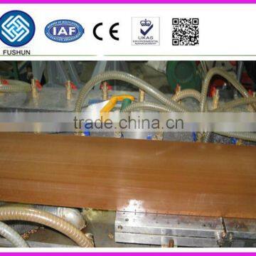 wood plastic WPC profile make machine