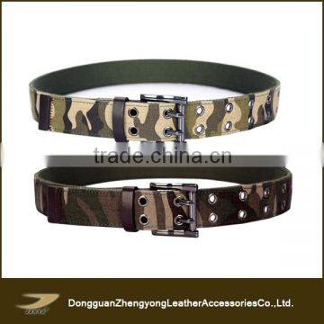 Factory wholesale custom high-grade camo canvas military style belts