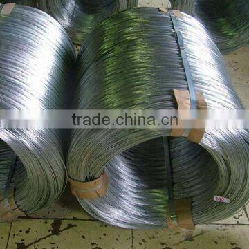 Hot dip galvanized wire low price (ISO)