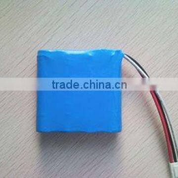 11.1V 2200mAh lithium rechargeable battery pack for medical equipment