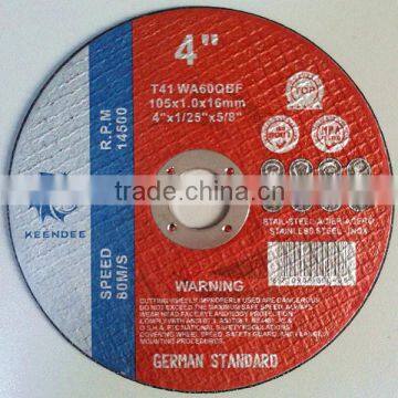 Abrasive Cutting Blade Yiwu, Cut off Blades Guangzhou, for metal and stainless steel