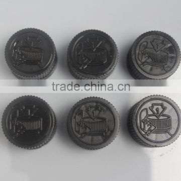 24mm wholesale black plastic screw crc cap