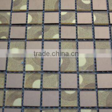 Multicolor glass tiles