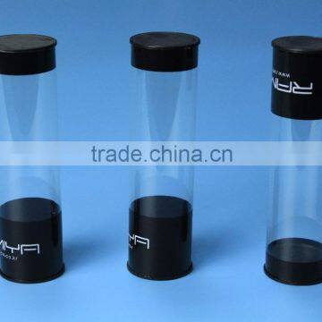plastic tube with covers