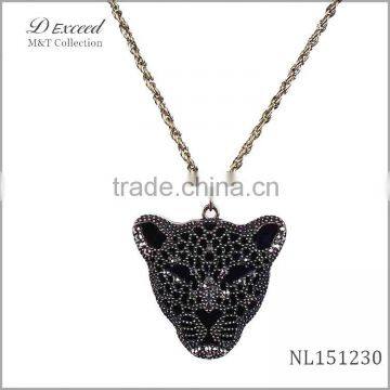 New Design Wild Cheetah Design Women Jewelry Necklace For Women