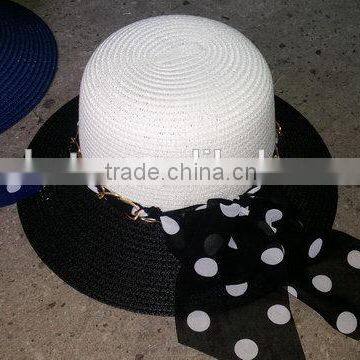 New product environmental ladies straw cloche hats