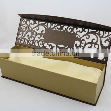 Eco-friendly Hollow Cardboard Box for Wine (ZJ-5039)