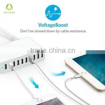 Wholesales 10A US/EU/UK/AU/KS Socket Multi Port USB Charger Station Wall Charger photo-2
