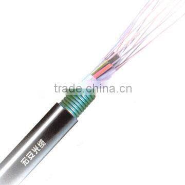 GYTS armored outdoor stranded coring 12 core multimode fiber optic Cable