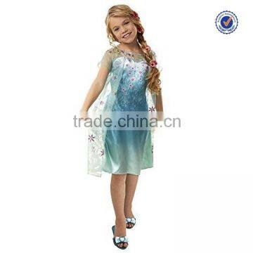 Wholesale Elsa frozen princess fancy dress costume halloween party dress