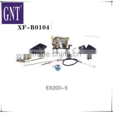 excavator parts EX200-5 cab door lock