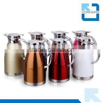 201 double wall stainless steel spiral vacuum flask & thermos