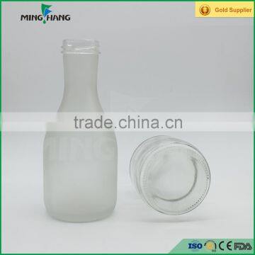 300ml Frosted Glass Juice Bottle,beverage Glass Bottle With Screw Cap photo-3