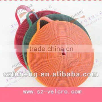 Self-Adhesive back to back hook loop fastener tape/magic tapes/back magic