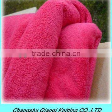 Plain Colour Coral Fleece Blanket