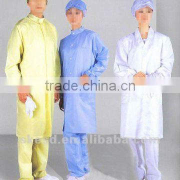 clean room suit /2012 hot sale esd garments