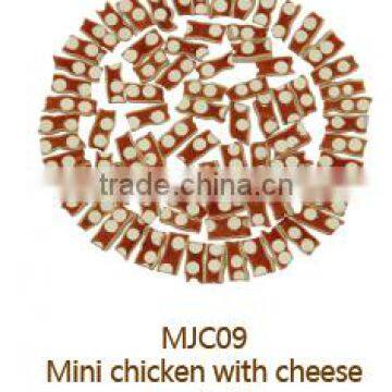 MJC09 mini chicken with cheese sandwich O'cat myjian cats and pets snacks training treats