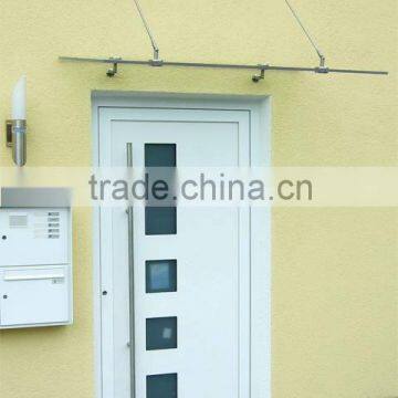 2013 hot sale modern Glass door canopy, glass awning, glasvordach,vordach,door canopy glass 200 x 90 cm