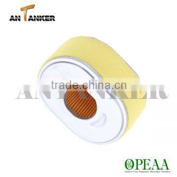Replacement 4HP Gasoline Engine Spare Parts Double Meshes GX120 Air Filter (Yellow)