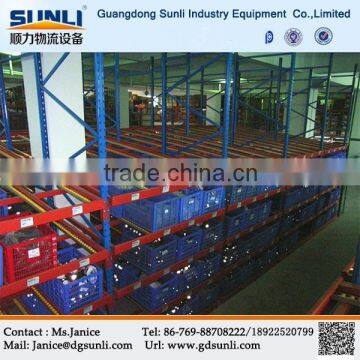 Trays Carton Gravity Flow Storage Racking System