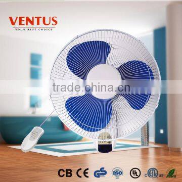 16 Inch Wall Mounted Fan With Remote Control