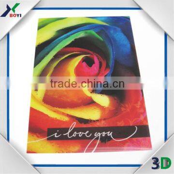 High Quality Custom 3D Lenticular Note Book