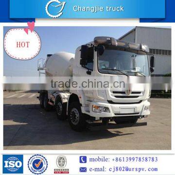 China hot sale 4 axles concrete mixer truck selled 8*4 in Dubai, South Africa