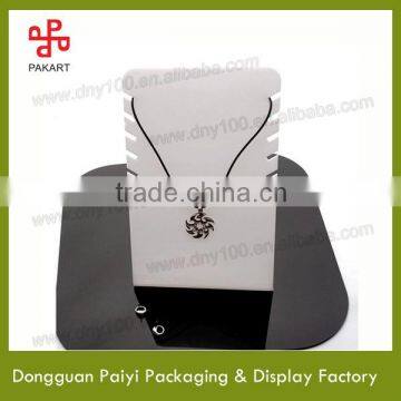 White bust display crylic jewelry display for necklace